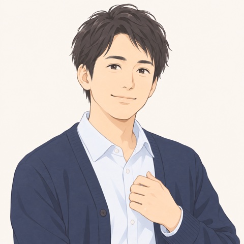 編集責任者 日向蒼のイラスト